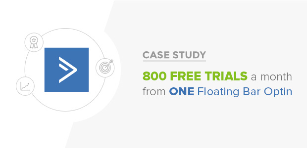 How ActiveCampaign Adds 800 Free Trials Every Month with One Floating Bar