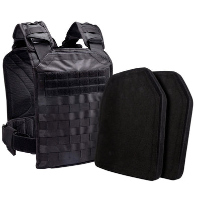 Bulletsafe Tactical Plate Carrier Kit with Two Level IV Plates