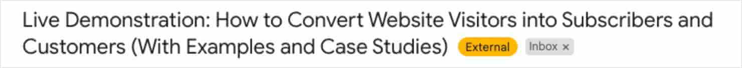 Live Demonstration: How to Convert Website Visitors into Subscribers and Customers (With Examples and Case Studies)