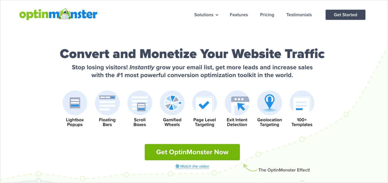 OptinMonster homepage