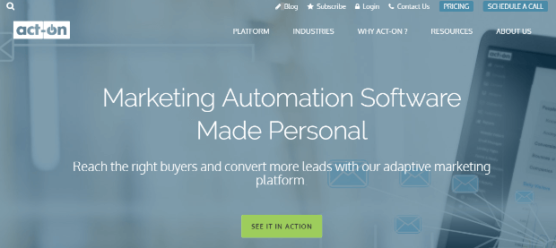 act-on marketing automation